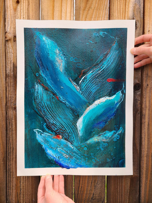 WAVES ARE PLAYFUL TODAY